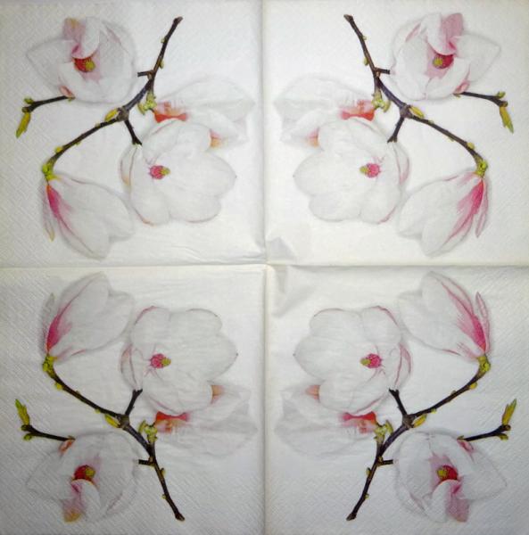 065 Magnolias - 3-ply (pink) - ti-flair
